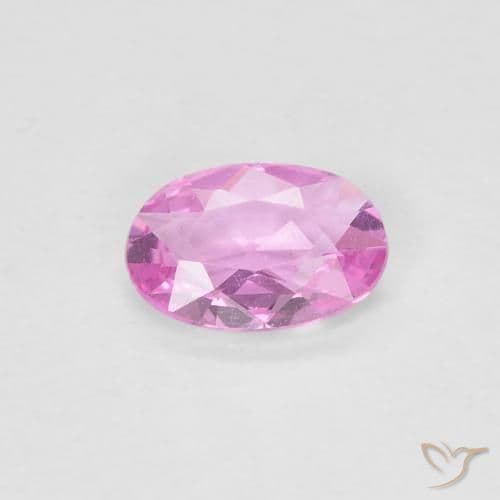 0.35ct Natural Light Pink Sapphire, Oval Cut, 5.7x3.9 mm