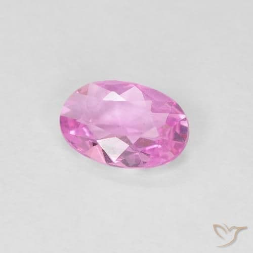 0.35ct Natural Light Pink Sapphire, Oval Cut, 5.7x3.9 mm