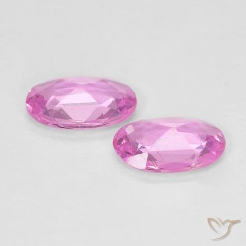 0.75ct Natural Pink Sapphire, Oval Cut, 6.1x4.1 mm