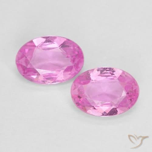 0.97ct Natural Intense Purple Sapphire, Oval Cut, 5.8x4.1 mm