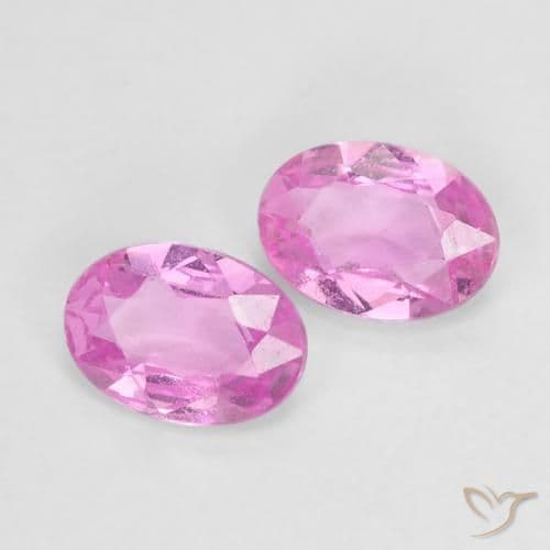 0.97ct Natural Intense Purple Sapphire, Oval Cut, 5.8x4.1 mm