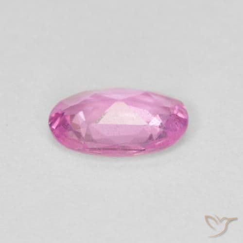 0.38ct Natural Pink Sapphire, Oval Cut, 5.9x4 mm