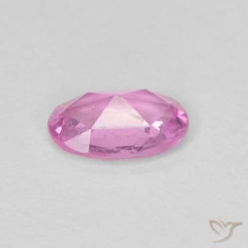 0.41ct Light Royal Purple Pink Sapphire, Oval Cut, 5.9x4 mm