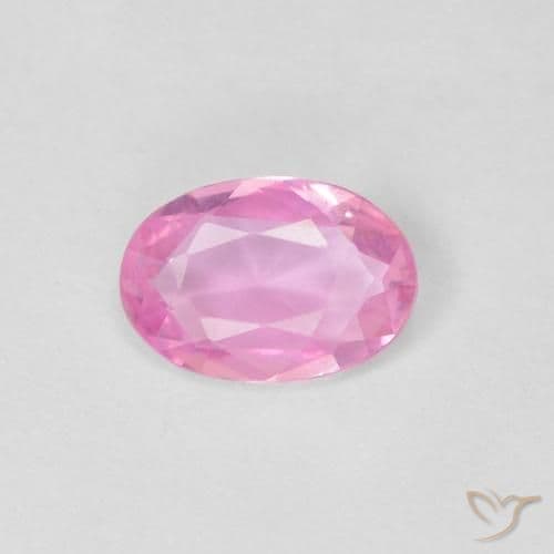 0.37ct Natural Pink Sapphire, Oval Cut, 5.9x4.1 mm
