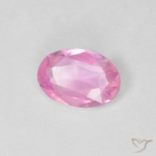 0.37ct Natural Pink Sapphire, Oval Cut, 5.9x4.1 mm