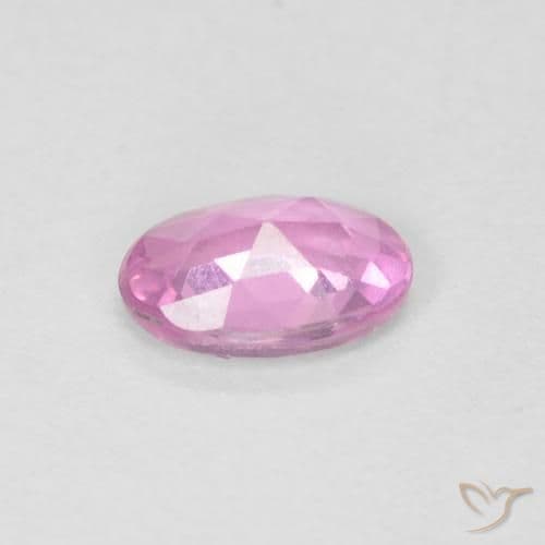 0.48ct Natural Pink Sapphire, Oval Cut, 5.9x4.1 mm