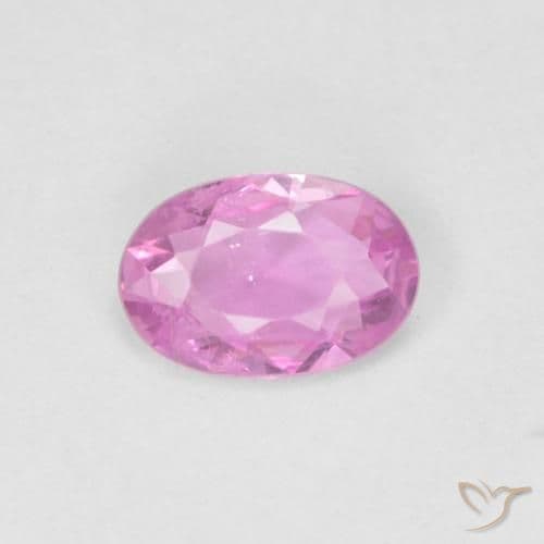0.44ct Natural Pink Sapphire, Oval Cut, 6x4.1 mm