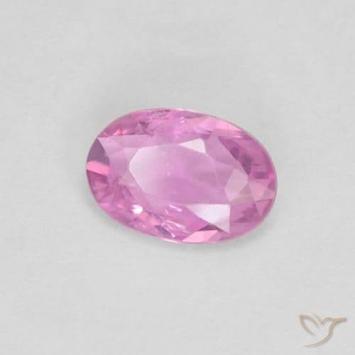 0.44ct Natural Pink Sapphire, Oval Cut, 6x4.1 mm