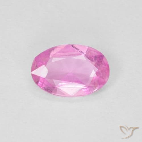 0.41ct Natural Pink Sapphire, Oval Cut, 6.1x4.1 mm