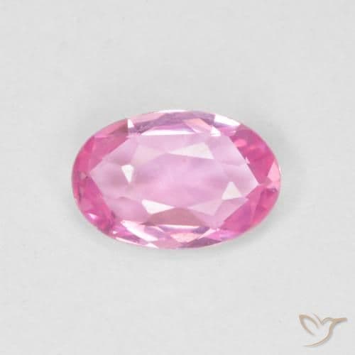 0.47ct Natural Hot Pink Sapphire, Oval Cut, 6.1x4 mm
