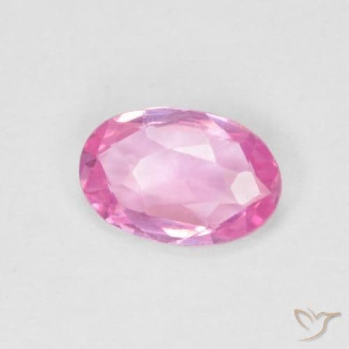 0.47ct Natural Hot Pink Sapphire, Oval Cut, 6.1x4 mm