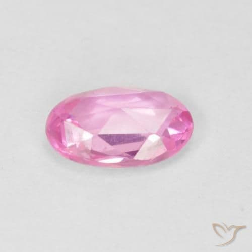 0.47ct Natural Hot Pink Sapphire, Oval Cut, 6.1x4 mm