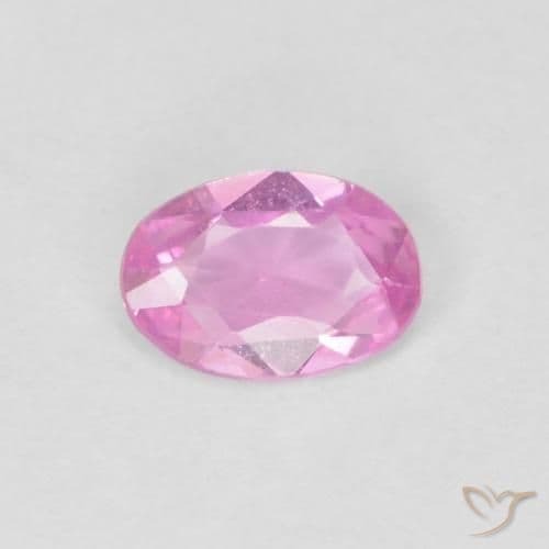 0.37ct Natural Pink Sapphire, Oval Cut, 5.7x4 mm