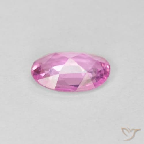 0.37ct Natural Pink Sapphire, Oval Cut, 5.7x4 mm