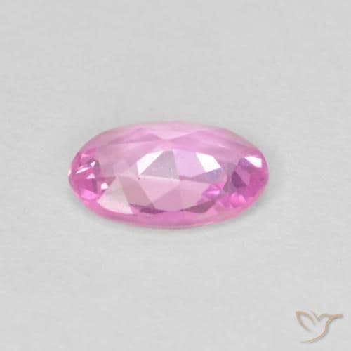 0.39ct Natural Pink Sapphire, Oval Cut, 5.9x4.1 mm