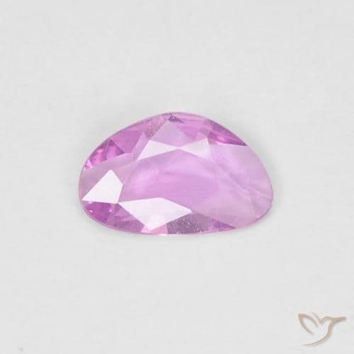 0.38ct Natural Light Pink Sapphire, Fancy Shape, 6.7x4.2 mm