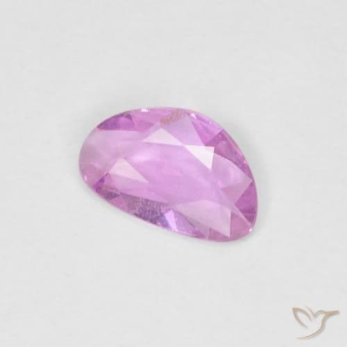 0.38ct Natural Light Pink Sapphire, Fancy Shape, 6.7x4.2 mm