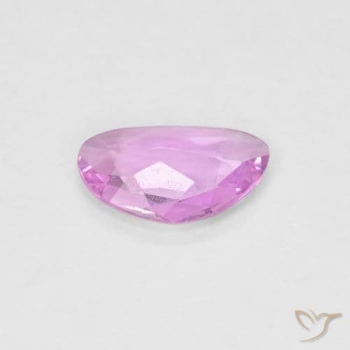 0.38ct Natural Light Pink Sapphire, Fancy Shape, 6.7x4.2 mm
