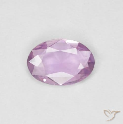 0.31ct Natural Light Purple Sapphire, Oval Cut, 6x4.1 mm