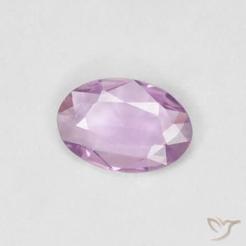 0.31ct Natural Light Purple Sapphire, Oval Cut, 6x4.1 mm