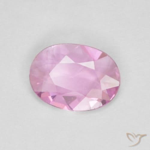 0.48ct Natural Pink Sapphire, Oval Cut, 6.6x4.9 mm