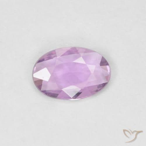 0.32ct Natural Pink Purple Sapphire, Oval Cut, 5.9x4 mm