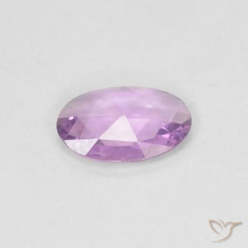 0.32ct Natural Pink Purple Sapphire, Oval Cut, 5.9x4 mm