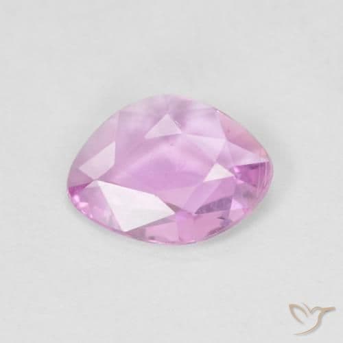 0.62ct Medium Light-Purple Sapphire, Fancy Shape, 6.6x5.1 mm