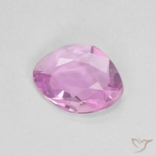 0.45ct Medium Purple Sapphire, Fancy Shape, 6.6x5.1 mm