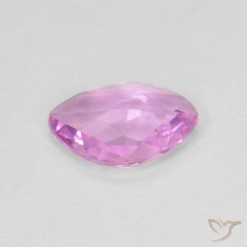 0.45ct Medium Purple Sapphire, Fancy Shape, 6.6x5.1 mm