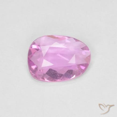 0.52ct Natural Purple-Pink Sapphire, Fancy Shape, 6.5x5.2 mm