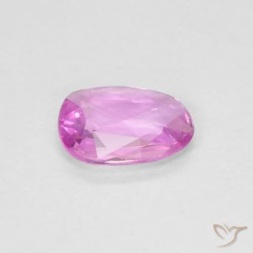 0.52ct Natural Purple-Pink Sapphire, Fancy Shape, 6.5x5.2 mm