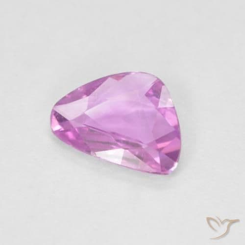 0.50ct Natural Purple-Pink Sapphire, Fancy Shape, 6.8x5.1 mm