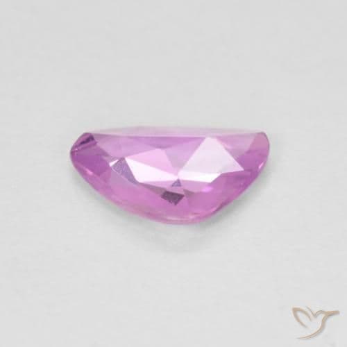 0.50ct Natural Purple-Pink Sapphire, Fancy Shape, 6.8x5.1 mm