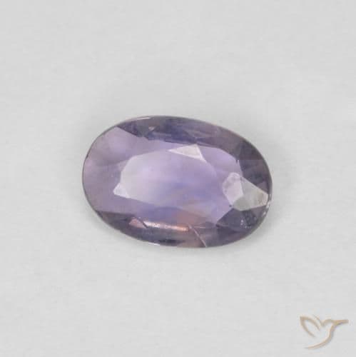 0.46ct Natural Medium Violet Sapphire, Oval Cut, 6.1x4.1 mm