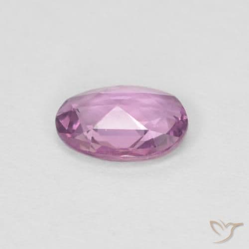 0.47ct Royal Purple Pink Sapphire, Oval Cut, 5.8x4.2 mm