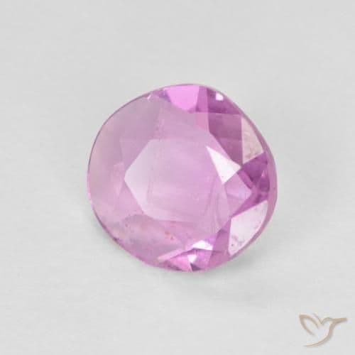 0.80ct Light Royal Purple Pink Sapphire, Fancy Shape, 6.8x6.3 mm