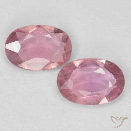 0.89ct Natural Light Pink Sapphire, Oval Cut, 6.1x4.2 mm