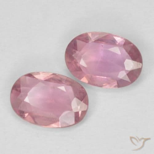 0.89ct Natural Light Pink Sapphire, Oval Cut, 6.1x4.2 mm