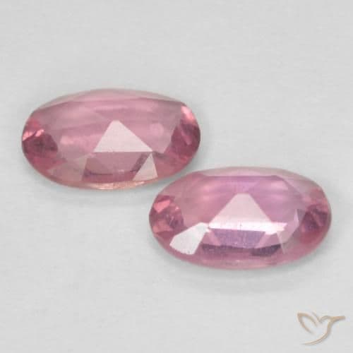 0.89ct Natural Light Pink Sapphire, Oval Cut, 6.1x4.2 mm
