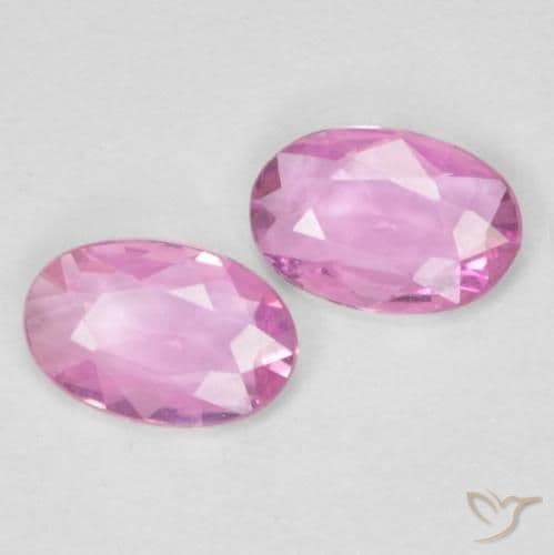 0.66ct Natural Hot Pink Sapphire, Oval Cut, 5.9x3.9 mm