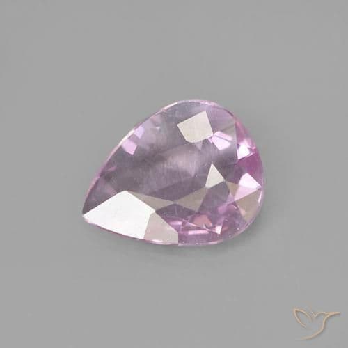 0.40ct Natural Cherry Pink Sapphire, Pear Shape, 5.9x4.8 mm