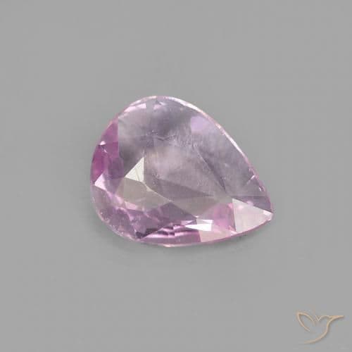 0.40ct Natural Cherry Pink Sapphire, Pear Shape, 5.9x4.8 mm