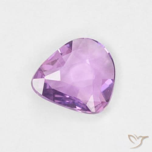 0.49ct Medium Dark-Purple Sapphire, Fancy Shape, 5.6x5.6 mm