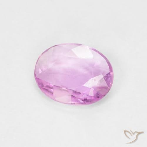 0.43ct Natural Pinkish Purple Sapphire, Oval Cut, 5.9x4.8 mm