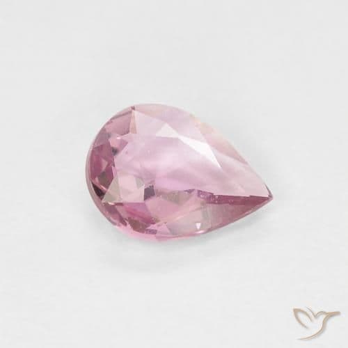0.45ct Natural Hot Pink Sapphire, Pear Shape, 5.9x4.7 mm