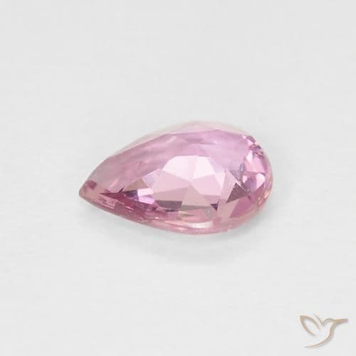 0.45ct Natural Hot Pink Sapphire, Pear Shape, 5.9x4.7 mm