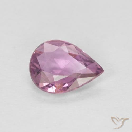 0.66ct Natural Magenta Sapphire, Pear Shape, 6.2x4.9 mm