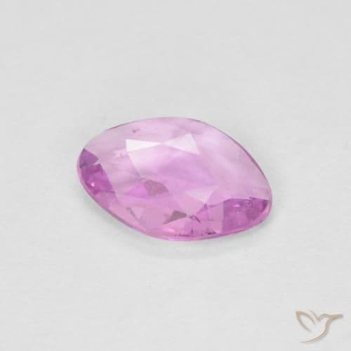 0.60ct Medium Purple Sapphire, Fancy Shape, 7.4x5.1 mm