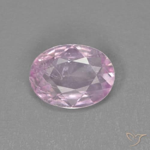 0.68ct Natural Bubblegum Pink Sapphire, Oval Cut, 6.8x5.1 mm